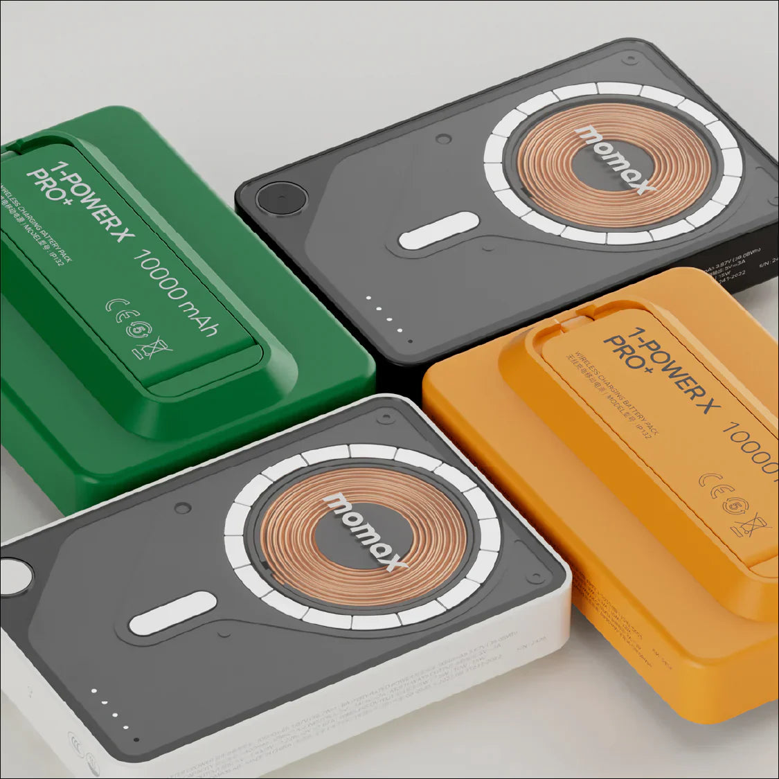 Momax 1-Power X Pro+ 10000mAh 內置USB-C線移動源支架 (CCC 認證)