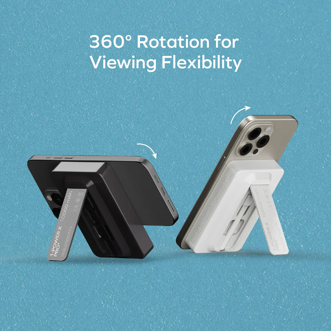 Momax 1-Power X Pro+ 10000mAh 內置USB-C線移動源支架 (CCC 認證)