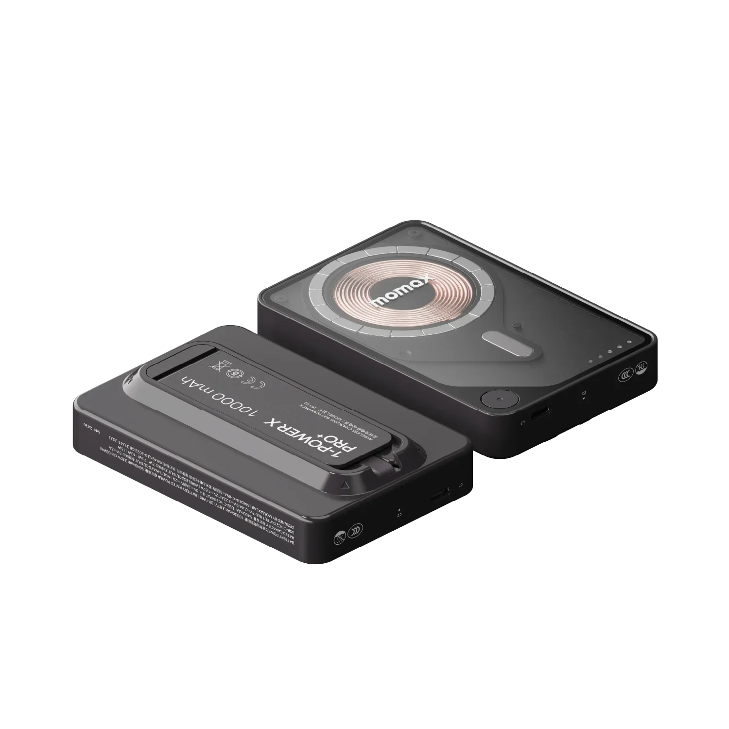 Momax 1-Power X Pro+ 10000mAh 內置USB-C線移動源支架 (CCC 認證)