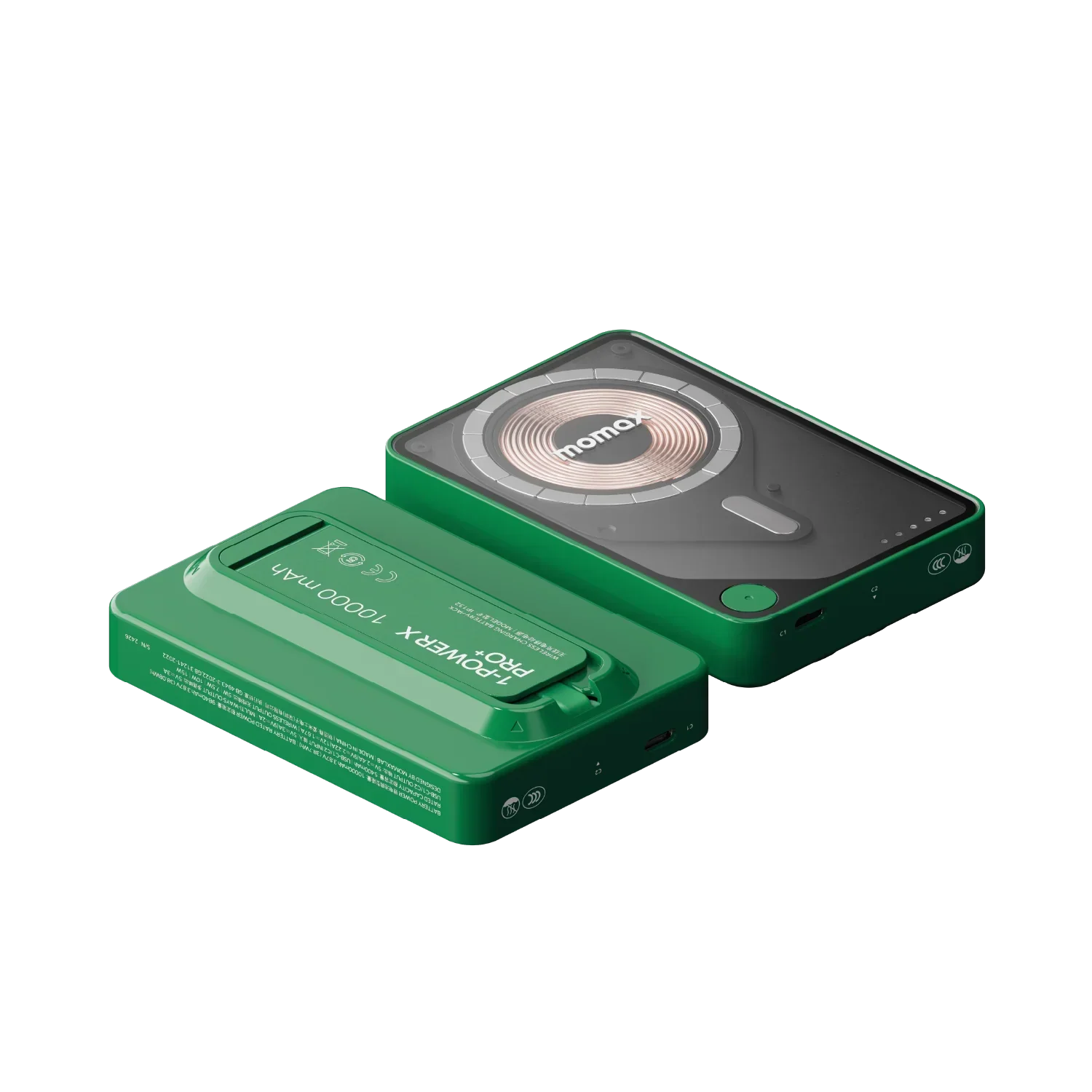 Momax 1-Power X Pro+ 10000mAh 內置USB-C線移動源支架 (CCC 認證)