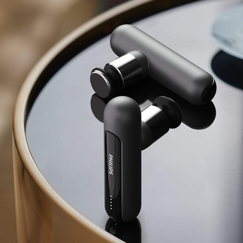 Philips 運動迷你按摩槍 (配專屬加熱按摩頭) (預訂貨品，1月14日送出)