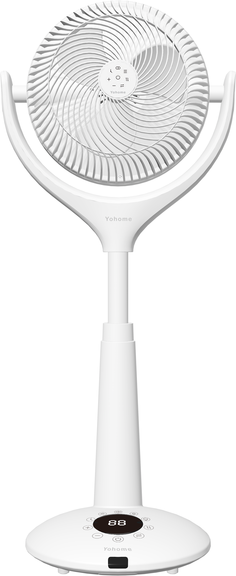 「720 雙頭循環扇」 - Yohome 5D 雙面語音伸縮循環扇 PRO，1部滿足全屋人清涼 (預訂貨品，1月28日送出)